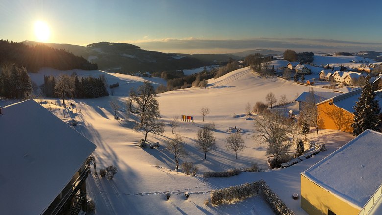 St. Oswald im Winter, © Hotel des Glücks St. Oswald im Winter, © Hotel des Glücks