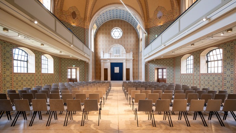 Ehemalige Synagoge St. Pölten, Hauptraum, © Pfoser ZT_Herfert Ehemalige Synagoge St. Pölten, Hauptraum, © Pfoser ZT_Herfert