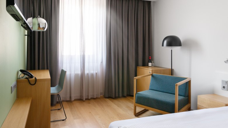 Hofblick Einzelzimmer, © Peter Hruska Hofblick Einzelzimmer, © Peter Hruska