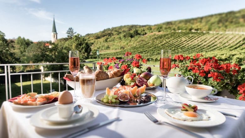 Frühstücksterrasse, © 2023_Hotel Turmhof Frühstücksterrasse, © 2023_Hotel Turmhof