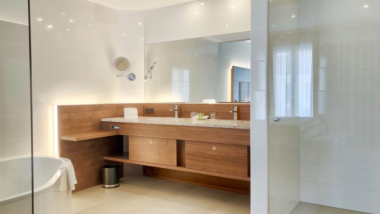 Junior Suite Badezimmer, © Schlosspark Mauerbach Junior Suite Badezimmer, © Schlosspark Mauerbach