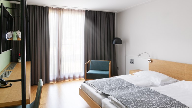 Hofblick Doppelzimmer, © Peter Hruska Hofblick Doppelzimmer, © Peter Hruska