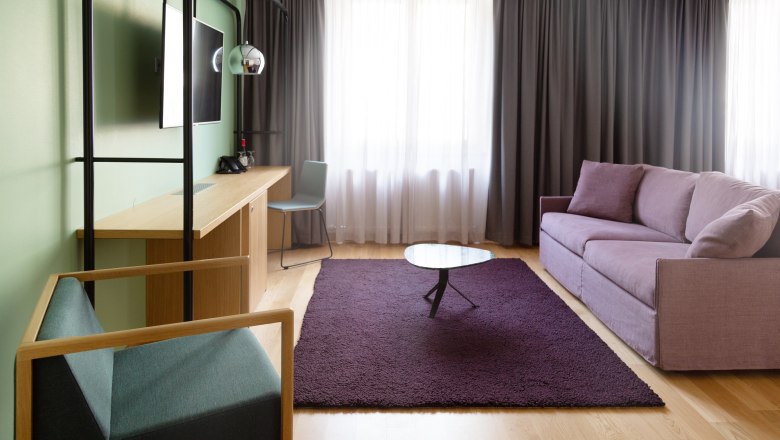 Junior Suite Wohnbereich, © Peter Hruska Junior Suite Wohnbereich, © Peter Hruska
