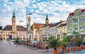 St. Pölten Rathausplatz, © SEPA.Media/Barbara Seiberl-Stark
