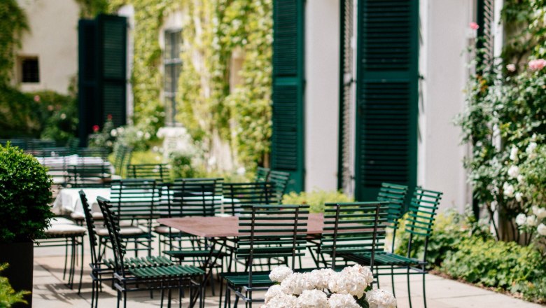 Terrasse, © Schloss Ernegg