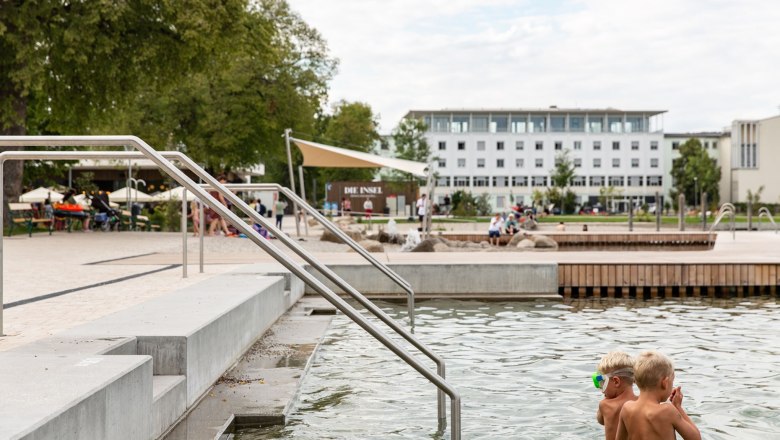 Das Hotel "Campus Horn" liegt direkt am Stadtsee von Horn., &copy; Campus Horn