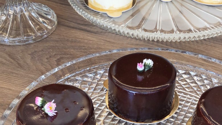 Dessert im Innenhof, &copy; vierzigerhof