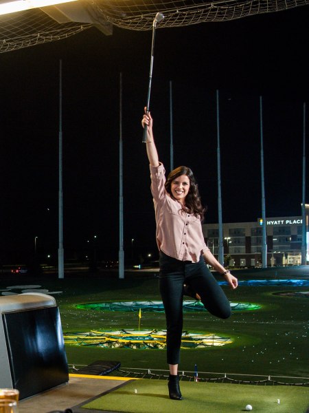 Topgolf Wien, Abschlag, © Topgolf Wien