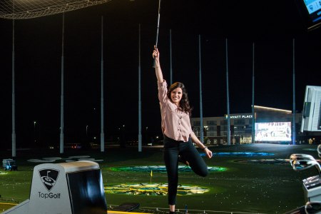 Topgolf Wien, Abschlag, &copy; Topgolf Wien