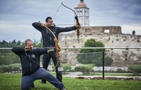 Schallaburg, Bogenschie&szlig;en, &copy; Foto Glei&szlig;