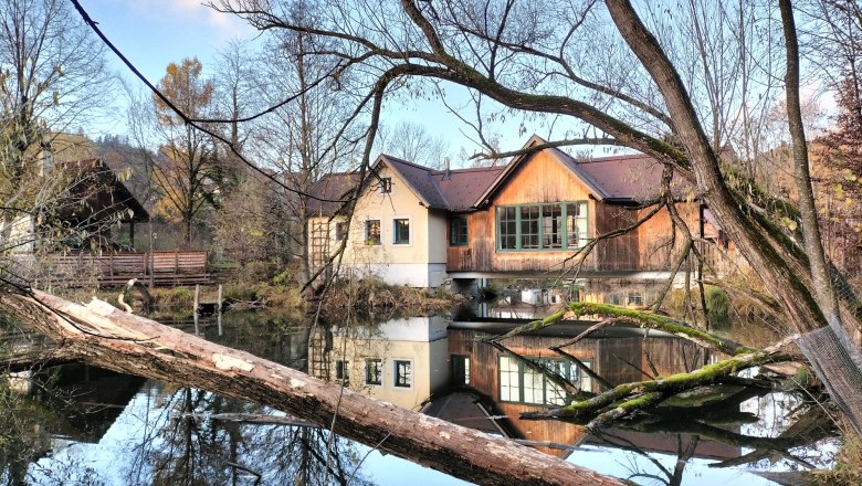 Steinschaler Naturhotels, Seminarraum Teichbr&uuml;cke, &copy; Steinschaler Naturhotels